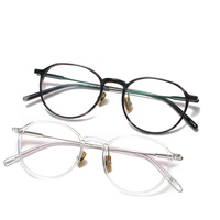 Nouvelles montures de titane de lunettes optiques ultem de haute qualité pour hommes femmes prêtes à être expédiées