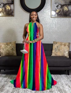 Beautiful Wholesale prom dress rainbow 