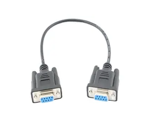 Cavo d-sub 9 pin Rs232 F/F/M M M/M Splitter seriale DB9 da femmina a femmina