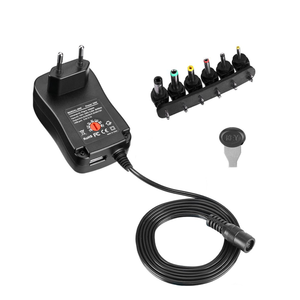 Đa năng EU chúng tôi anh AUS cắm 3-12V 3V 4.5V 5V 6V 7.5V 9V 12V + 5V 2A USB 30W có thể điều chỉnh điện áp cung cấp điện adapter - Product Image 4