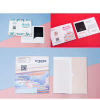 Service d'impression couleur personnalisée avec logo, dépliant de présentation en papier recyclable, dossier avec poche