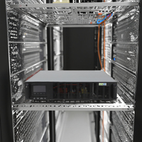 UPS Online 1KVA Fase Tunggal dengan Proteksi Tegangan Tinggi dan Rendah, Output 0.9PF, Pemasangan Rak, untuk Pusat Data Bank