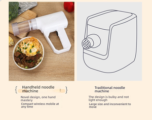 Máquina de Pasta Multifuncional Inalámbrica 6 en 1, Máquina Automática para Hacer Pasta Casera para Espaguetis y <span class=keywords><strong>Fettucine</strong></span> - Product Image 3