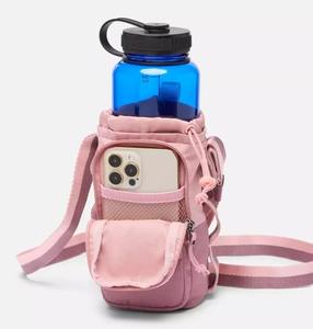 Atlas Voor Roze Waterdichte Sport Waterfles Crossbody Magnetische Tas Draagbare Gym Sling Voor Gemakkelijk Dragen - Product Image 2