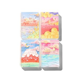 Writing Lined Lenticular Travel Hard Cover Paper A4 Linen <b>Notebook</b> - Product Image 5