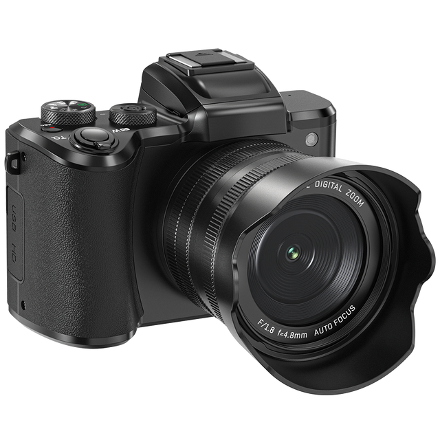 2025 Hot Sale Professional Digital Cameras 8K Autofocus 18X Optional Zoom 8M+5M Dual Lens 1500mAh Digital Camera Gift for Youths
