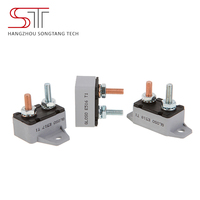 Interruptor de Protección de Circuito Impermeable E518 de 12VDC con Reinicio Automático para Caravanas, Camiones y Automóviles