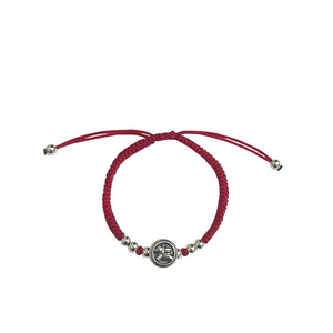 Kaiming 925 Sterling Silver Braided Red <b>Rope</b> Horse <b>Bracelet</b> For Women Gift Winter 2025 - Product Image 5