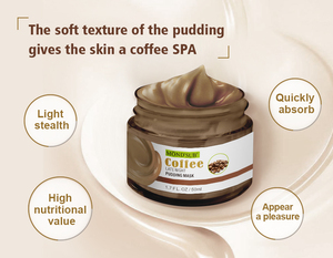 Mascarilla Facial de Arcilla con Textura de Pudín para Eliminar <span class=keywords><strong>el</strong></span> Edema, con Vitamina E y Ácido Hialurónico, Mascarilla de Barro para Dormir, para Piel Cansada y Opaca, Marca Privada - Product Image 6