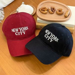 Wholesale Adjustable Custom 5/6 Panel Dad <b>Hat</b> 3D Embroidery Logo NEW YORK Baseball Caps Sporty Unisex Common Fabric - Product Image 2