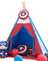 Vente chaude Intérieur Enfant Tente Grand Enfants Jouet Tente Wigwam Pliant Enfants Château Camping Tente