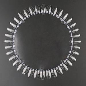 Cartela de Cores para Prática de Nail Art, 36 Cores, Estilo Francês, Cobertura Total, Pré-projetada, Aplicação Fácil para Dedos Curtos, Plástico, para Estudantes - Product Image 2