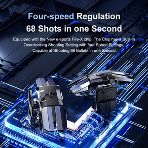 Js65 sáu ngón tay pugb di động trò chơi điều khiển chơi <span class=keywords><strong>game</strong></span> kích hoạt l1r1 Shooter miễn phí lửa điện thoại phím điều khiển - Product Image 4