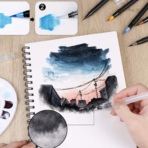 KHY-Juego de rotuladores de acuarela, Set de pinceles lavables personalizados a base de agua - Product Image 6