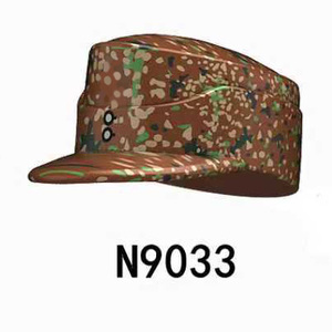 Blocs de construction MOC WW2 Casquette de camouflage allemande Mini figurines d'action Soldats d'infanterie Accessoires de chapeau Briques Jouets - Product Image 6