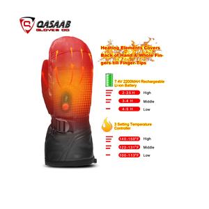 Mitaines de Ski Chauffantes Mitaines à Batterie Rechargeable Pour Hommes Femmes Enfants Hiver Snowboard Moto Patinage-Camping Gants - Product Image 3