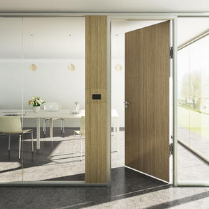 Système de <span class=keywords><strong>cloisons</strong></span> de bureau modulaires <span class=keywords><strong>amovibles</strong></span> en verre trempé moderne, panneaux de 12 mm d'épaisseur pour l'école, l'entrepôt, l'<span class=keywords><strong>atelier</strong></span> - Product Image 3