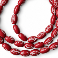 Câble de charge USB Type C 4-en-1 pour téléphone, avec perles, pour football américain, transfert de données, cadeau sportif