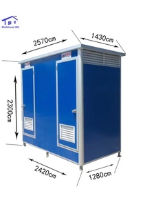 Inodoro de acero azul, inodoros individuales y dobles, inodoro de cuclillas, inodoro con asiento, personalizado - Product Image 5