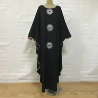 Gaun Panjang Longgar Muslim, Pakaian Abaya Model Baru Di Dubai Kaftan