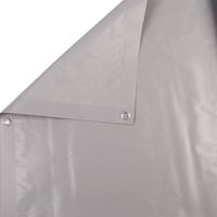 0,75*6m gris balcón Pantalla de privacidad cubierta balcón divisor pantalla apartamento balcón pantalla