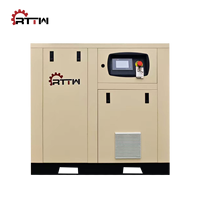 Compresseur d'air à vitesse variable PM RTTW fabriqué en Chine, 380V/50HZ, 30kw, 40HP, 7-12bar, pour l'industrie textile et du ciment
