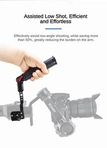 KAMPHO Support pour poignée de cardan réglable à 180 ° avec sabot froid pour DJI <span class=keywords><strong>Ronin</strong></span> <span class=keywords><strong>S</strong></span>/<span class=keywords><strong>SC</strong></span>/ RSC2 - Product Image 5