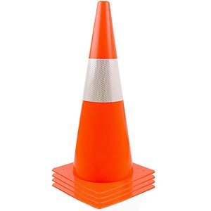 CITICITY15 inch / 12 inch Traffic Safety Cones with Reflective Collars,Orange Construction Cones Soccer for Parking lot - Product Image 2
