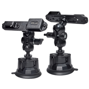 Walkie Talkie <span class=keywords><strong>CB</strong></span> Radio Mic Speaker Mount Holder, Support de ventouse pour tableau de bord du véhicule - Product Image 1