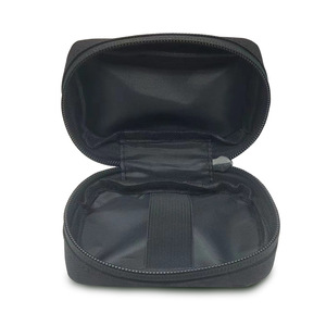 Portable Storage <b>Bag</b> Zippered Polyester Rectangle <b>Black</b> <b>Small</b> Item Outer Packaging Cable Management Accessory - Product Image 3