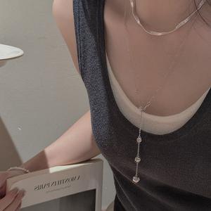 S925 Pure Silver Full Diamond Conical Snowman Hat Australian White <b>Pearl</b> Pendant Large Particle <b>Mother</b> <b>Pearl</b> Necklace Fashion - Product Image 3