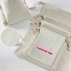 Sacs en tissu de coton durables et écologiques personnalisés, sacs de rangement en toile, sacs publicitaires, sacs d'emballage cadeau, sacs de jeu culturels - Product Image 4