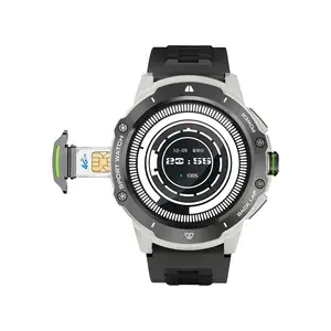 G15专业4g安卓智能手表Amoled Reloj智能手表2024全球定位系统无线使用支付音乐播放器相机防水智能手表