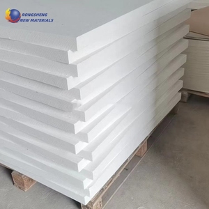 Placa de Fibra Cerâmica Refratária de 600kg/m3 Placa de Fibra Cerâmica Resistente ao Fogo - Product Image 1