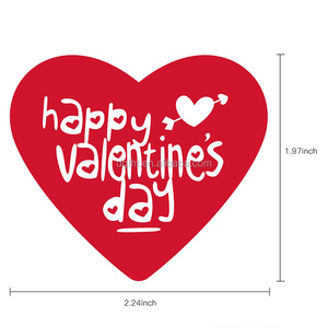 2020 nueva tendencia de Navidad moderna San Valentín pegatinas de Día de Gracias para personalizar la forma de pegatinas - Product Image 2