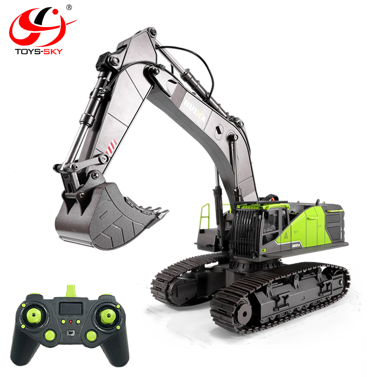 Huina 593 1593 1:14 RC Excavator - Remote Control Truck Toys