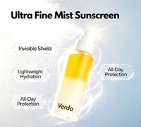 Spray solaire SPF 50 à étiquette privée, invisible, anti-âge, protection UVA/UVB, brume pour le soin de la peau, pour tous types de peau