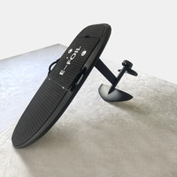 MEGAPLANT EDEF001 Nouveau design de planche à foil électrique 2024 8KW Planche de surf hydrofoil électrique en EPP/fibre de carbone Étanche Batterie 52V 58AH