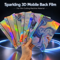 Desain Nano Hidrogel Stiker Film 3D Warna-warni untuk Mesin Pemotong Lembaran Pelindung Bodi Ponsel