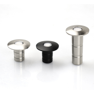Invisibilité parfaite en acier inoxydable 304 arrêt de porte dissimulé au sol verrouillé automatiquement butée de porte cachée magnétique forte - Product Image 6