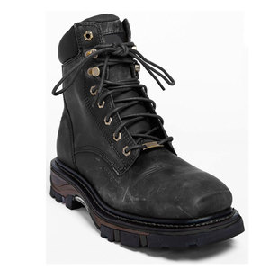 <span class=keywords><strong>Stivali</strong></span> Alti da <span class=keywords><strong>Donna</strong></span> in Vera Pelle con Punta in Acciaio - Traspiranti e Antiscivolo per Uso in Fabbrica, <span class=keywords><strong>Stivali</strong></span> di Sicurezza per Lavoro per Inverno, Primavera e Autunno - Product Image 6