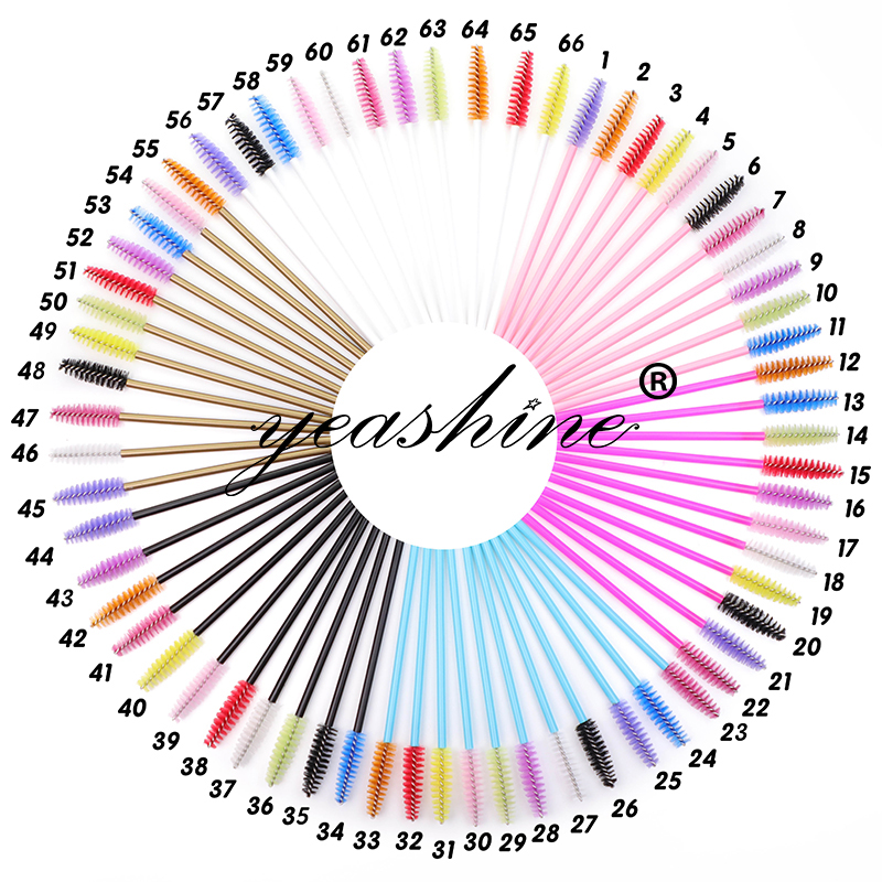 Бесплатный образец полая Кисть для макияжа ресниц для наращивания ресниц тушь для ресниц аппликатор