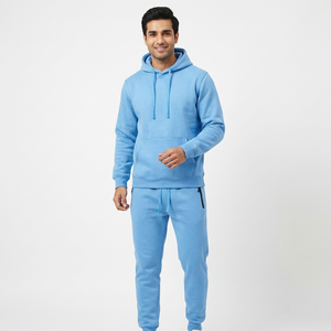 Conjunto Deportivo de Alta Calidad para Hombre, Sudadera con Capucha, Pantalones de Gimnasio, Chándal para Correr, Ropa Deportiva Urbana - Product Image 1