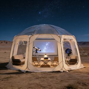 Auvent pop-up transparent à dégagement rapide pour un abri instantané <span class=keywords><strong>de</strong></span> marché et une visibilité claire des produits en extérieur - Product Image 4