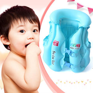 Chaleco Inflable de Natación para Bebés, Tallas SML, 50N de Flotabilidad, Espuma de PVC, Amarillo, Azul, Naranja, para Niños Pequeños, Juegos Acuáticos - Product Image 2