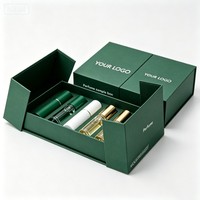 Vente chaude, boîte d'emballage personnalisée de luxe pour flacon de parfum, boîte d'emballage cosmétique en gros, boîte cadeau pour crème pour la peau avec impression numérique
