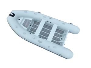 Bote Inflable Rígido de Aluminio Himax RIB360 de 12 Pies con Certificación CE, Bote de Pesca con Casco de Fibra de Vidrio/PVC/HYPALON, Ecológico - Product Image 3