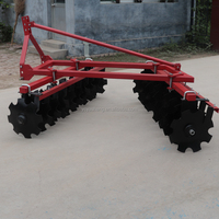 Grada de Discos de Alta Calidad y Gran Resistencia para Tractor, Montada en Tres Puntos, 40-70 CV, Diésel, con Rodamientos y Engranajes