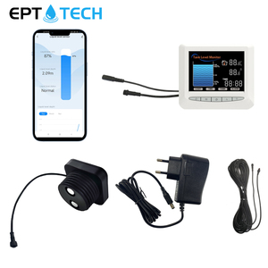 Bể nước chỉ số mức độ chính xác liên tục IP67 không thấm nước siêu âm cảm biến mức chất lỏng cho công nghiệp và hộ gia đình sử dụng - Product Image 1