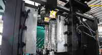 Machine de soufflage de bouteilles PET/PP à haute productivité, à économie d'énergie, contrôlée par un servomoteur PLC automatique LS-A2, avec roulement et pompe